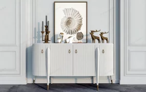 Entryway Console Cabinet