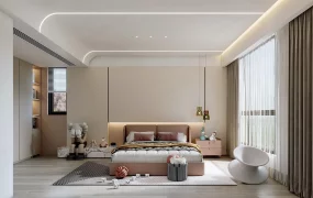 Modern Luxury Bedroom Layout
