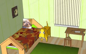 Cartoon Kids Room