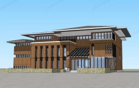 Small Brick Office Building