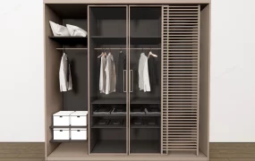 Modern Wood Wardrobe Design