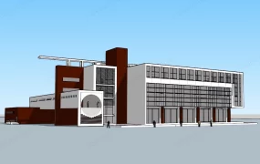 Modern Library Exterior