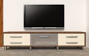 Modern Media Console Cabinet