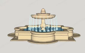 Sandstone Water Fountain