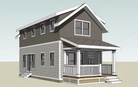 Southern Style Cottage House