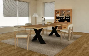 Dining Set And Sideboard