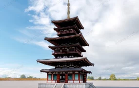 Chinese Buddhist Pagoda