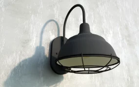 Outdoor Industrial Wall Sconce