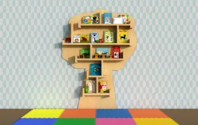 Kids Tree Bookshelf