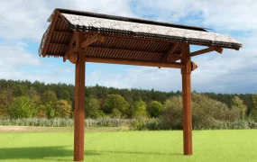 Small Thatched Gazebo