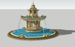 Large Outdoor Fountain