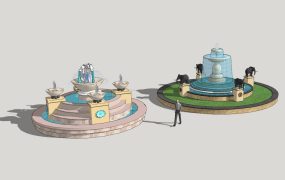 Commercial Landscape Fountains
