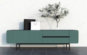 Modern Green Tv Stand