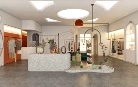 Small Clothing Store Design