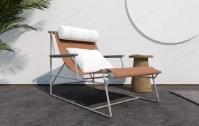 Vintage Chaise Longue