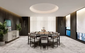 Luxury Chinese Dining Room