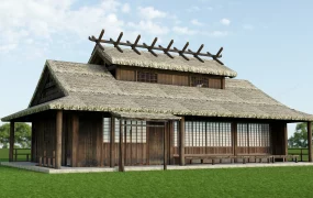 Traditional Japanese Farmhouse