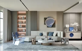 Modern Cream Living Room