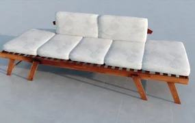 Outdoor Patio Furniture Sofa