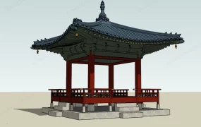 Traditional Japanese Pavilion