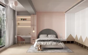 Minimalist Teen Girl Bedroom