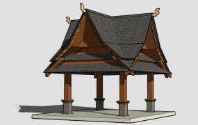 Asian Style Gazebo