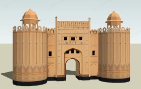Ancient Arab City Gate