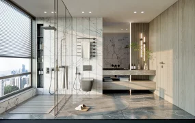 White Marble Bathroom Ideas