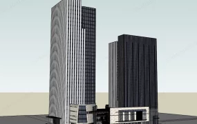 Modern Office Blocks