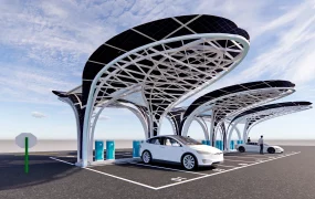 Green Energy Powered Charging Station