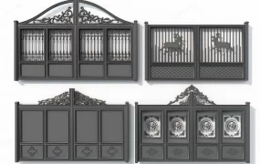 Ornate Driveway Gates