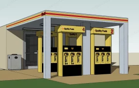 Shell Fuel Station