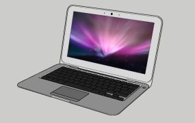 MacBook Computer Silver