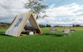 Camping Tent With Table And Chairs