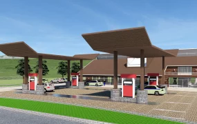 Gas Station Building Design