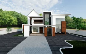 Modern House With Yard