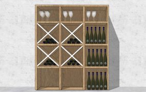 Wooden Wine Rack