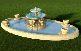 Oval Fountain
