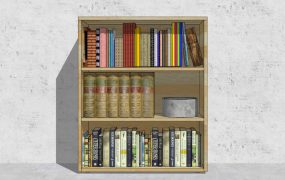 Small Bookcase Cabinet