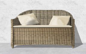 Rattan Garden Sofa