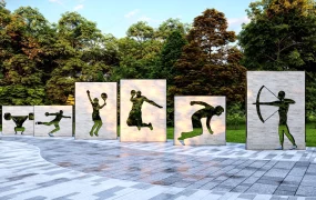 Sports Park Sculpture