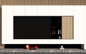 Living Room TV Accent Wall