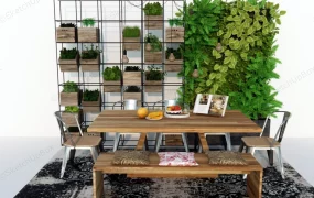 Dining Room Vertical Garden