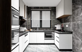 Dark Grey Modern Kitchen