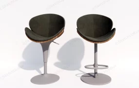 Orange Slice Counter Stools