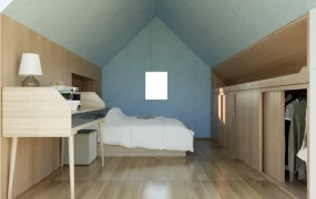 Minimalist Loft Bedroom