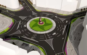 Roundabout Landscape Design