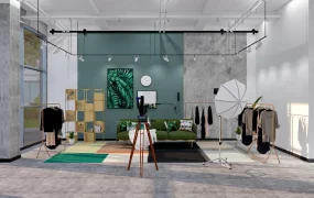 Clothing Live Streaming Room