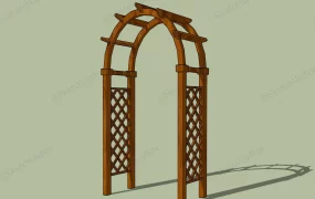 Wooden Garden Arch