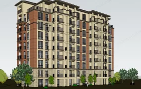 Apartment Building Exterior